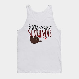 Merry Slothmas Tank Top